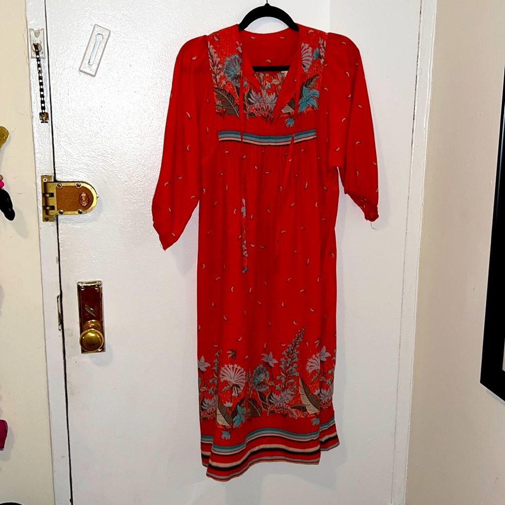 Vintage Boho Mid Length Tunic